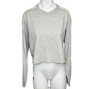 Aritzia TNA Agden Cropped Long  Sleeve T-Shirt Size XS